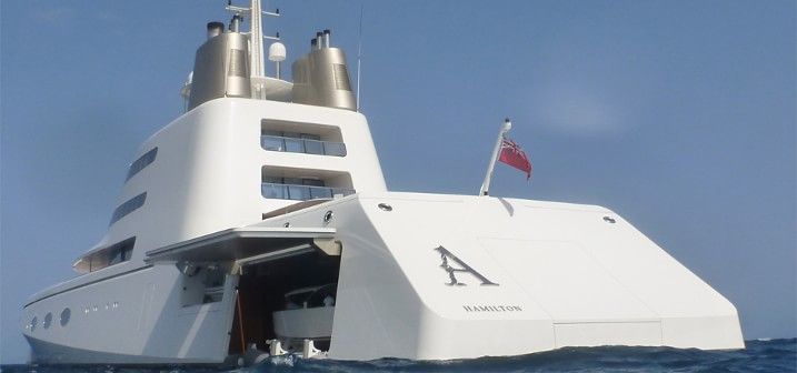 №4 Мегаяхта Superyacht A – 323 млн $